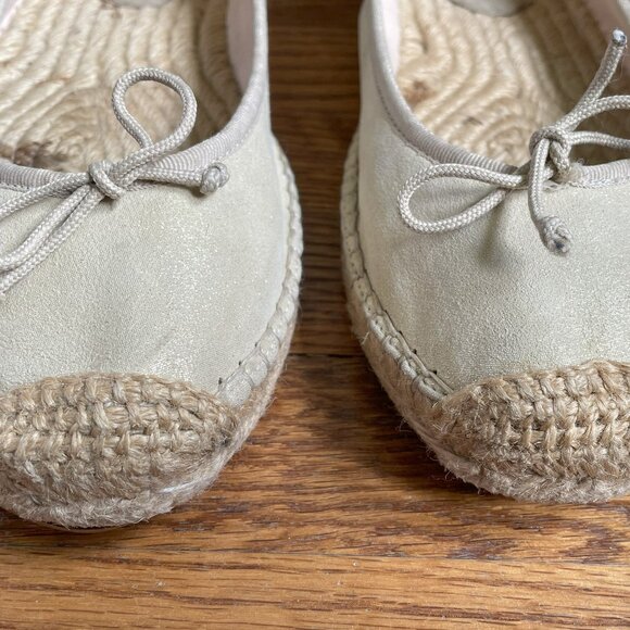Kurt Geiger Beige Espadrille Ballet Flats, EU 41 - Picture 9 of 16